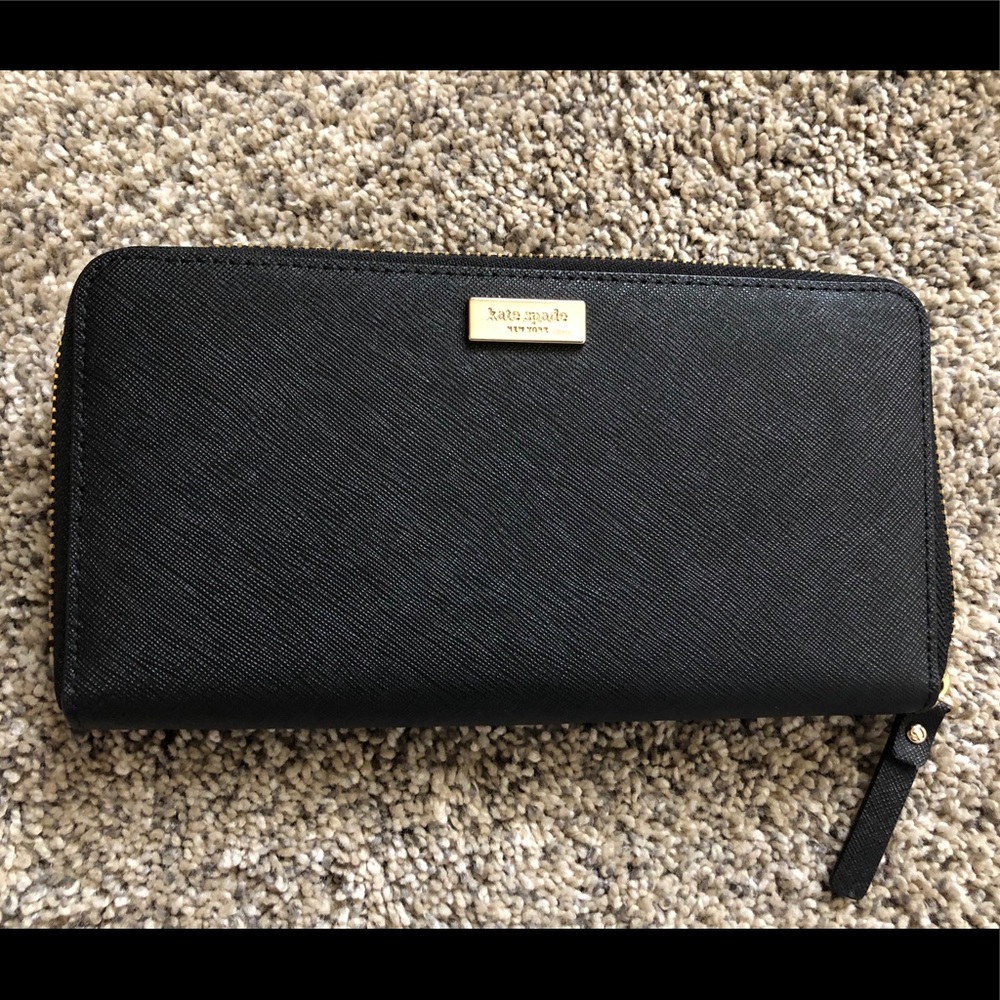 Kate Spade Laurel Way Black Wallet